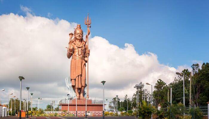statue de shiva maurice
