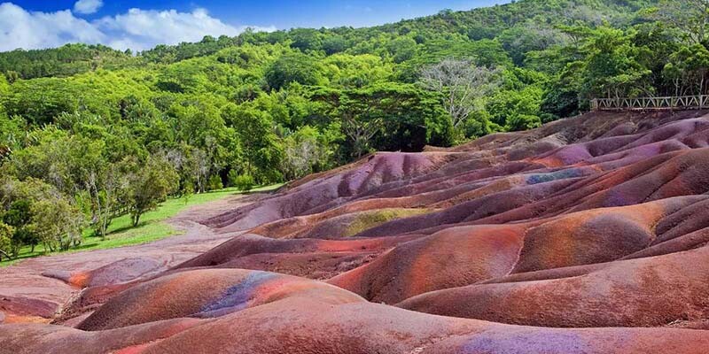 valle des couleurs 自然公园毛里求斯