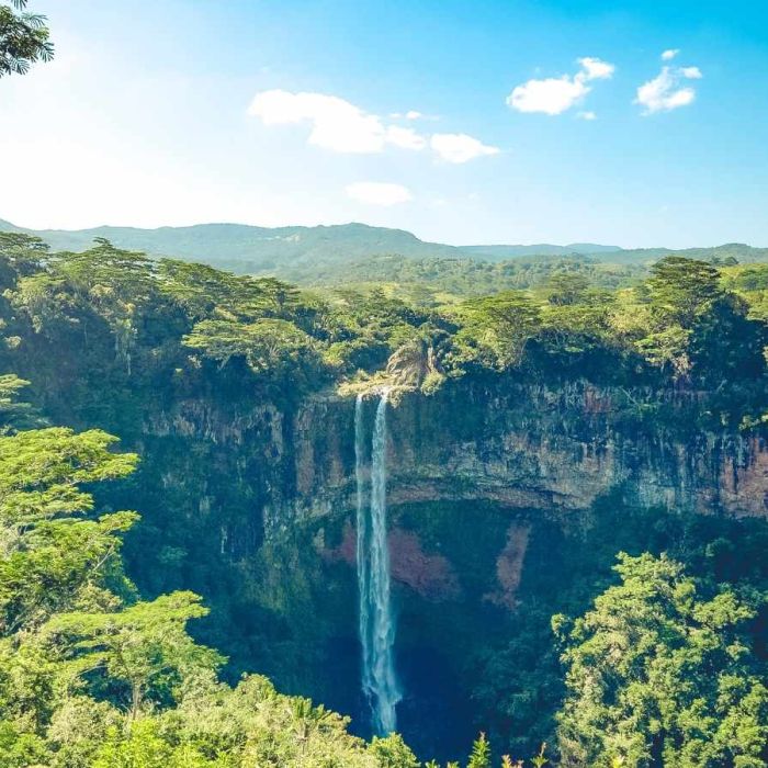 Chamarel Waterfall